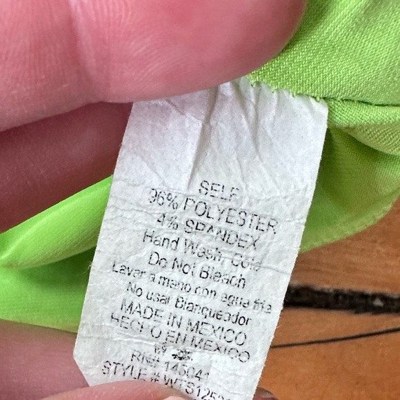 Lime Green Two Piece Set - Picture 5 of 6